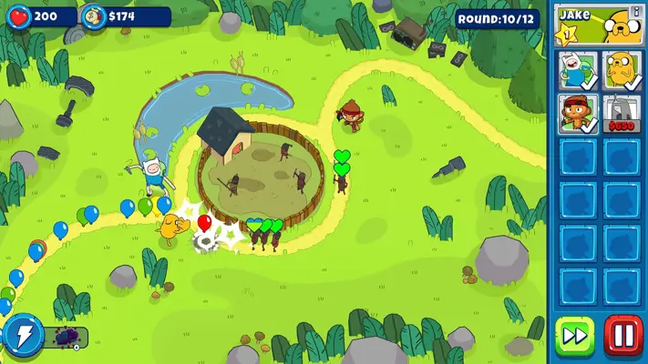 Bloons Adventure Time TD android App screenshot 0